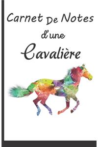 Carnet de Notes d'une Cavalière