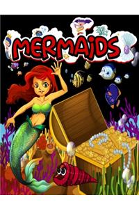 Mermaid Colouring Books For Children