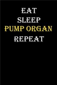 Eat, Sleep, Pump organ, Repeat Journal