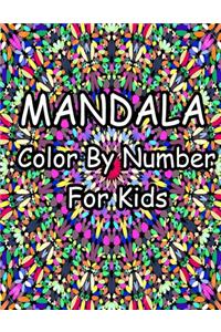 Mandala Color by Number for Kids