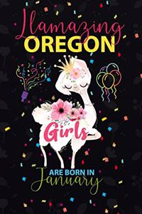 Llamazing Oregon Girls are Born in January