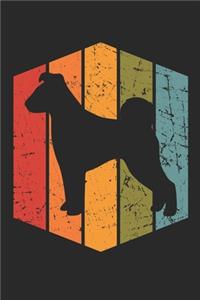 Retro Pumi Notebook - Gift for Pumi Lovers and Dog Owners - Vintage Pumi Diary - Pumi Writing Journal