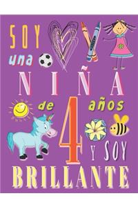 Soy una niña de 4 años y soy brillante