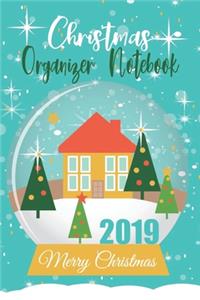 Christmas Organizer Notebook 2019 Merry Christmas