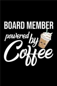 Board Member Powered by Coffee