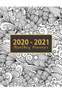 2020-2021 Monthly Planner