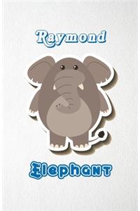 Raymond Elephant A5 Lined Notebook 110 Pages