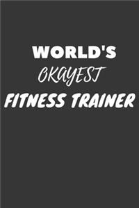 World's Okayest Fitness Trainer Notebook