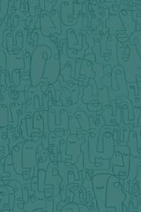Faces Dotted Notebook (Royal Blue)