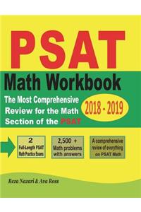 PSAT Math Workbook 2018 - 2019