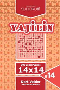 Sudoku Yajilin - 200 Logic Puzzles 14x14 (Volume 14)