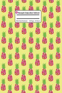 Pineapple Composition Notebook