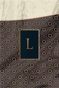 Monogram L Notebook