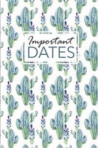 Important Dates