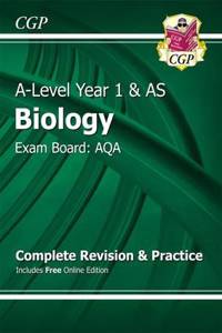 A-Level Biology: AQA Year 1 & AS Complete Revision & Practice with Online Edition