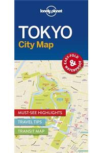 Lonely Planet Tokyo City Map 1