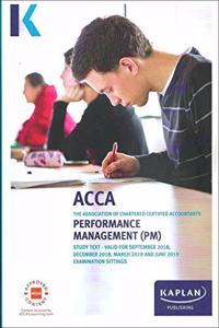 PERFORMANCE MANAGEMENT - Study Text