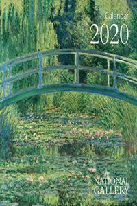 National Gallery - Claude Monet - Mini Wall calendar 2020 (Art Calendar)