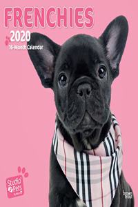 FRENCHIES 2020 SQUARE WALL CALENDAR STUD