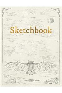 Sketchbook: Personalized Artist Sketchbook, Notebook: Blank Paper for Drawing, Creative Doodling or Sketching