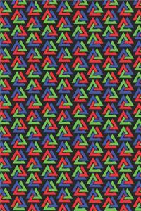 Viking Pattern - Red Blue Green Valknuts