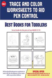 Best Books for Toddlers (Trace and Color Worksheets to Develop Pen Control)