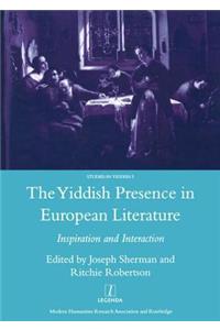 Yiddish Presence in European Literature