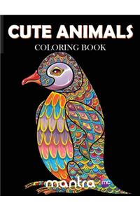 Cute Animals Coloring Book