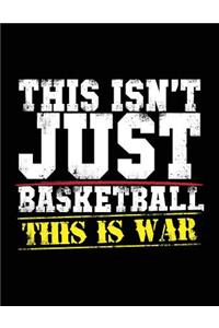 This Isn't Just Basketball This Is War