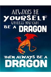 Always Be Yourself Unless You Can Be a Dragon Then Always Be a Dragon