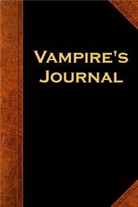 Vampire's Journal Vintage Style