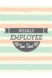 Weekly Employee Time Sheet