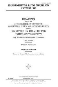 Standard-essential patent disputes and antitrust law