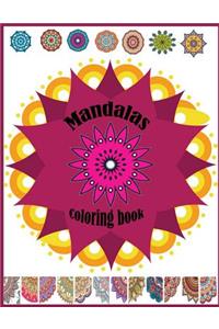 Mandalas coloring book