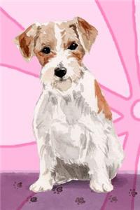 Journal Notebook For Dog Lovers, Jack Russell Terrier Sitting Pretty 3