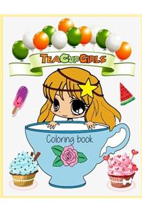 Teacup Girls Coloring book