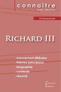 Fiche de lecture Richard III de Shakespeare (Analyse littéraire de référence et résumé complet)