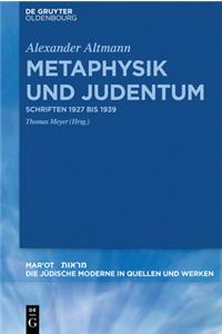 Metaphysik Und Judentum