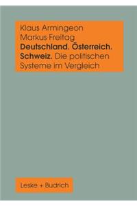 Deutschland, Österreich Und Die Schweiz. Die Politischen Systeme Im Vergleich