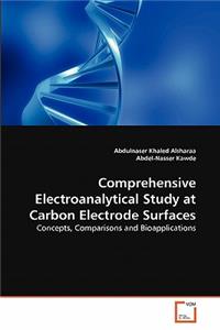 Comprehensive Electroanalytical Study at Carbon Electrode Surfaces