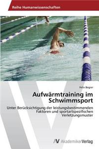 Aufwärmtraining im Schwimmsport
