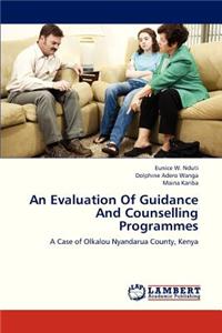 Evaluation of Guidance and Counselling Programmes