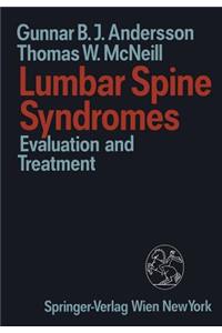 Lumbar Spine Syndromes