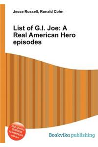 List of G.I. Joe