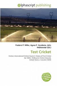 Test Cricket