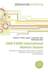 2006 F3000 International Masters Season