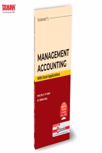 Taxmann's Management Accounting with Excel Applications (UGCF | NEP) â€“ Comprehensive guide covering essential concepts, practical Excel applications and real-world scenarios | B.Com.