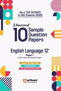 I-Succeed 10 Sample Question Papers English Language class 12th | Detailed explanations | Fully solved board paper 2024