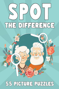 Spot The Difference Puzzle Book For Seniors