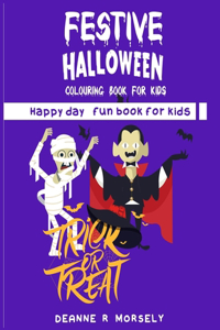 Festive Halloween Coloring Book for Kids